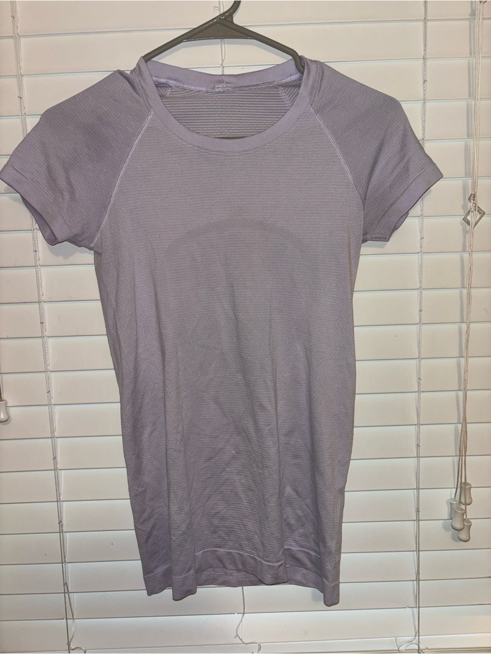 Lululemon Lavender Swiftly Tech Short Sleeve Top - Women